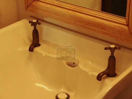 Photo for Close up detail of a bathroom - Royalty Free Image