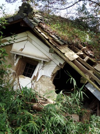 Foto de Antigua casa abandonada en el bosque - Imagen libre de derechos