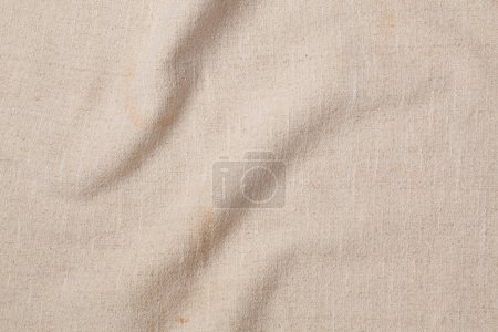 Photo for Light brown fabric texture for background. - Royalty Free Image