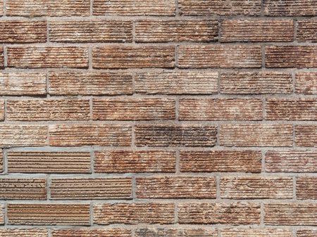 Photo for Brown brick wall background - Royalty Free Image