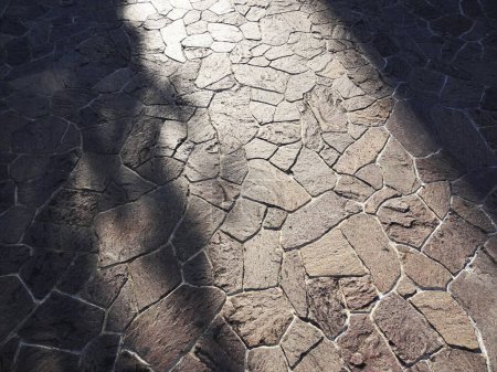 Téléchargez les photos : Texture de la vieille chaussée en béton - en image libre de droit