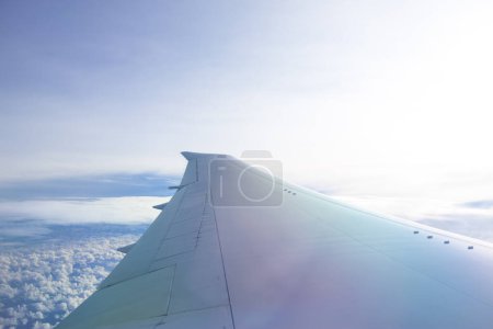 Photo for Beautiful view of the sky, flying above the clouds - Royalty Free Image