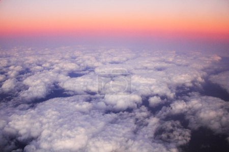 Photo for View from above on the clouds - Royalty Free Image