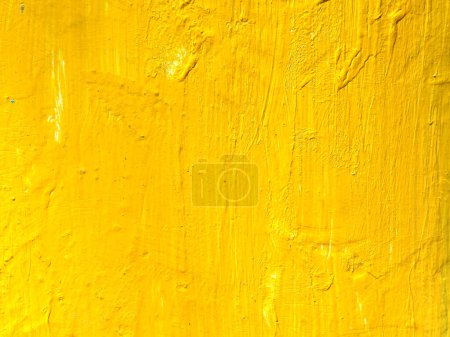 Foto de Pintura amarilla textura fondo - Imagen libre de derechos