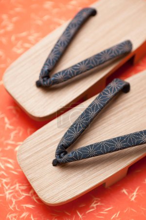 Photo for Traditional chinese bamboo chopsticks. - Royalty Free Image