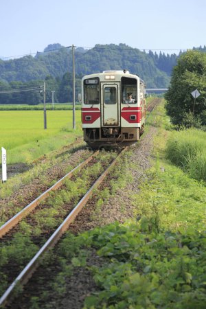 Foto de Tren en el campo de Japón - Imagen libre de derechos