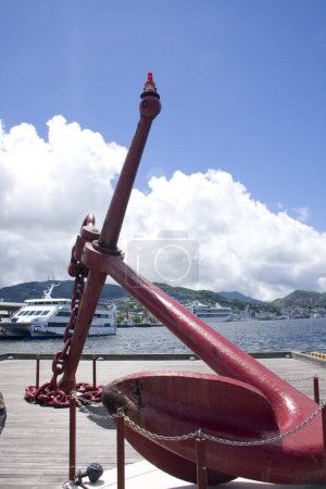 Foto de Vista panorámica del hermoso puerto - Imagen libre de derechos