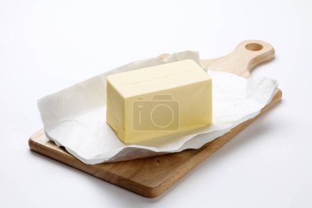 Téléchargez les photos : Bloc de beurre vue rapprochée - en image libre de droit
