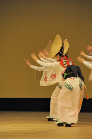 Photo for Japanese traditional folk dance - Royalty Free Image