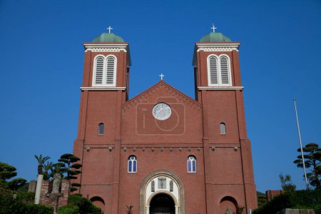 beautiful Catholic Urakami Church in Japan
