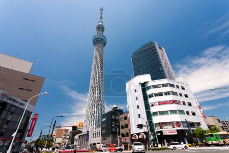 Photo for Skytree tower in Tokyo, Japan - Royalty Free Image