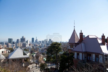 Photo for Beautiful city view, urban background - Royalty Free Image