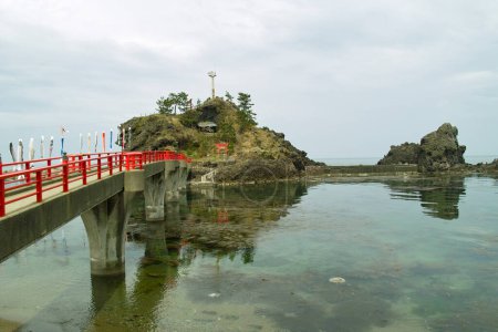 Photo for The beautiful view of the bridge to island on the sea - Royalty Free Image