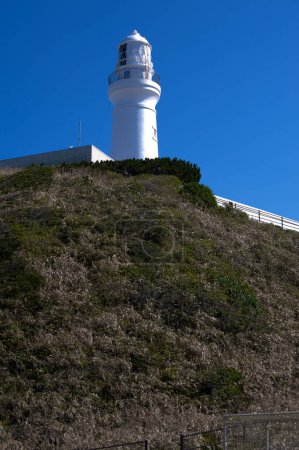Inubosaki Lighthouse in Choshi, Chiba, Japan.
