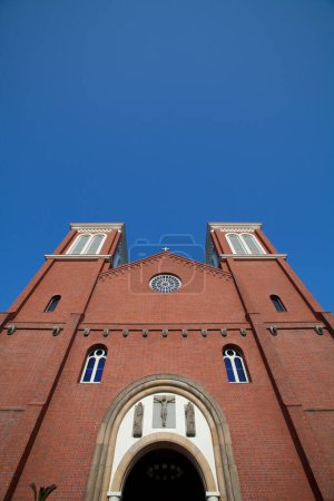 beautiful Catholic Urakami Church in Japan