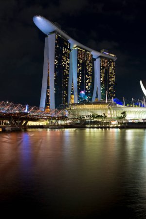Photo for Modern city background view, Singapore architecture - Royalty Free Image