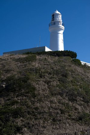 Inubosaki Lighthouse in Choshi, Chiba, Japan.