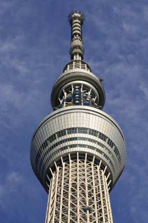 Foto de Primer plano de Tokyo Sky Tree en Tokio, Japón. - Imagen libre de derechos