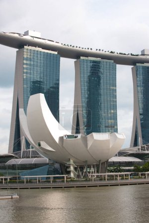 Téléchargez les photos : Fond urbain, ville moderne vue sur Singapour - en image libre de droit