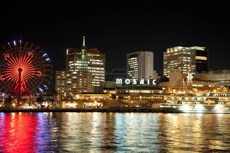 Photo for Modern city view, Kobe Tower and Kobe Maritime Museum - Royalty Free Image