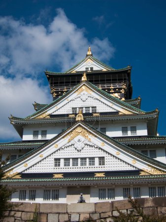 Tower Of Osaka Castle, japan