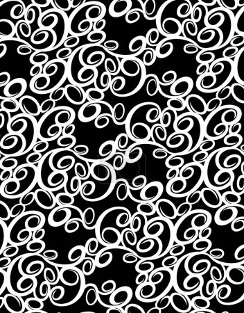 Foto de Un fondo abstracto en blanco y negro con círculos - Imagen libre de derechos