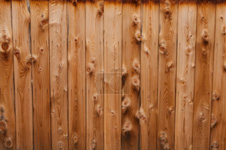 Photo for Brown wooden background. natural wood texture - Royalty Free Image