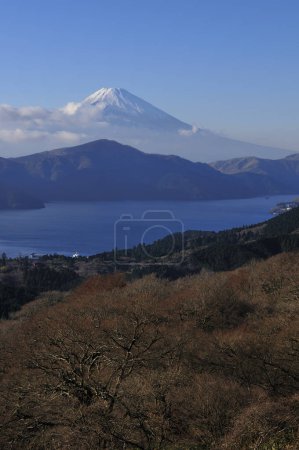 Foto de Montaña cubierta de nieve Fuji en Japón - Imagen libre de derechos