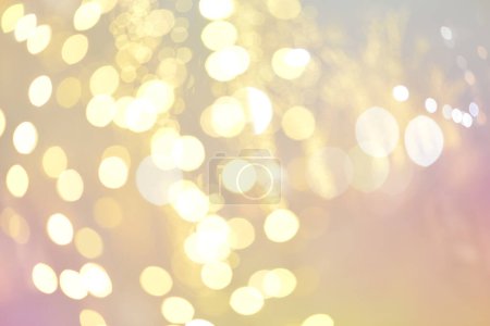 Photo for Colorful abstract background with blurred and bokeh lights - Royalty Free Image