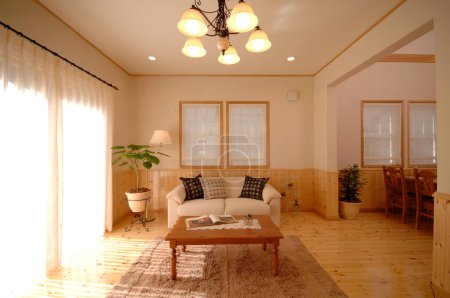 Téléchargez les photos : Design d'intérieur. salon confortable avec mobilier - en image libre de droit