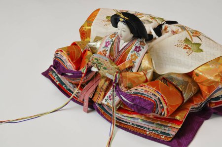 Hina Doll. Traditionelle japanische Puppe