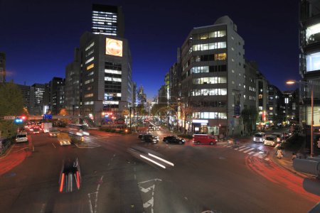 Modern urban background, cityscape view