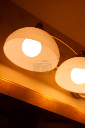 Photo for A vertical shot of a ceiling lamps - Royalty Free Image