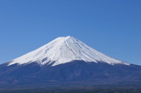 Photo for Mount fuji, japan, view at the snowy top - Royalty Free Image