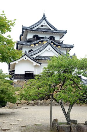 Der Turm der Burg von Hikone