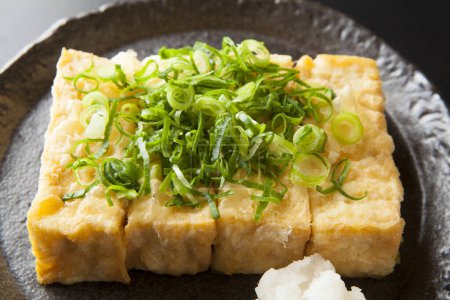Agedashi Tofu. Deep Fried Tofu in Tsuyu Broth. Asian food