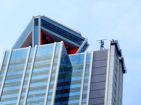 Foto de Los rascacielos modernos en la ciudad de Hong Kong - Imagen libre de derechos