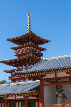 Foto de Imagen escénica de un encantador santuario japonés antiguo - Imagen libre de derechos