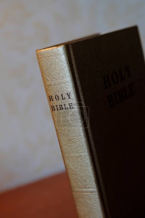 Téléchargez les photos : Bible sainte avec fond blanc - en image libre de droit