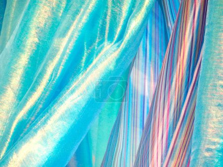 Foto de Abstracto tela colorida textura fondo - Imagen libre de derechos