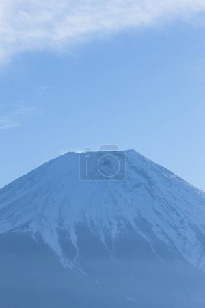 Photo for Mount Fuji with snow in morning time - Royalty Free Image