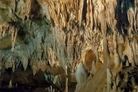 Photo for Amazing cave and natural formations on nature background - Royalty Free Image