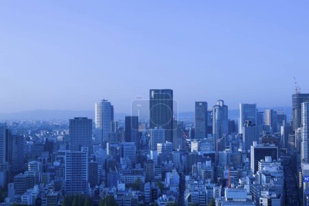 Foto de Vista aérea del horizonte de la ciudad de Tokio, Japón - Imagen libre de derechos