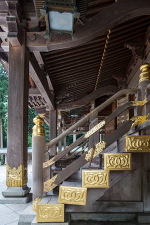 Photo for Idyllic shot of an ancient Japanese shrine - Royalty Free Image