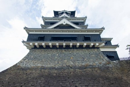 Photo for Kumamoto castle in Kumamoto city, one of the most impressive castles in Japan - Royalty Free Image