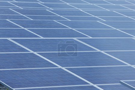 Photo for Solar power panels, renewable energy source - Royalty Free Image