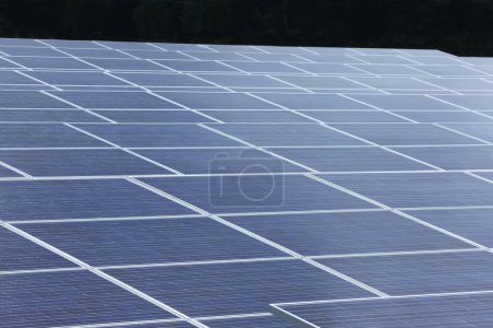Photo for Solar power panels, renewable energy source - Royalty Free Image