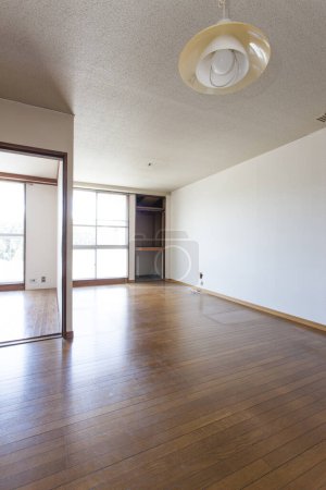 Téléchargez les photos : Appartement vide intérieur, style japonais - en image libre de droit