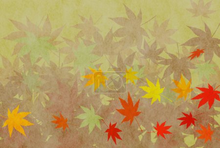 Foto de Hermoso arce colorido otoño hojas fondo - Imagen libre de derechos