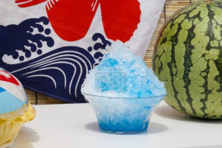 Asiatischer Sommer japanisch rasiert Eis